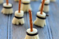Halloween Witch’s Broom Pretzel Sticks Recipe