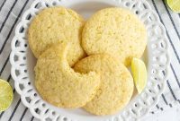 Zesty Lime Sugar Cookies with Citrus Glaze