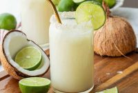 Coconut Lime Cooler: Tropical Drink Recipe