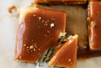 Salted Caramel Biscoff Cheesecake Bars Recipe