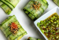Cucumber and Salmon Appetizer Bites