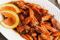 Maple-Glazed Roasted Carrots