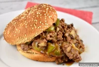 Philly Cheesesteak Sloppy Joes Sandwich Recipe
