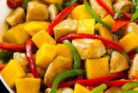 Mango Chicken Curry with Coconut Milk