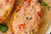 Creamy Boursin Spaghetti Squash Recipe