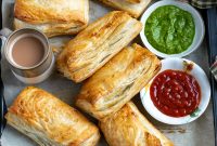 Homemade Indian Bakery-Style Vegetable Puff Recipe