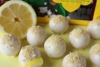 No-Bake Girl Scout Lemonades Cookie Truffles