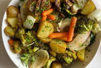Crispy Oven-Roasted Vegetables with Garlic and Herbs