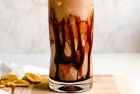 Creamy Chocolate Iced Coffee Protein Smoothie