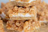 Homemade Salted Peanut Bars Recipe