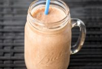 Creamy Chocolate Peanut Butter Banana Smoothie Recipe