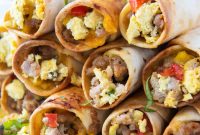 Crispy Oven-Baked Breakfast Taquitos Recipe