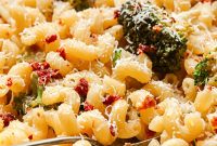 Creamy Broccoli Pasta with Sun-Dried Tomatoes and Parmesan