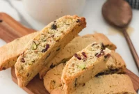 How to Make Cranberry Pistachio Biscotti