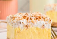Homemade Coconut Delight Dessert Recipe