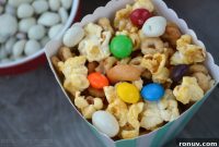 Homemade Honey Nut Popcorn Mix for Movie Night