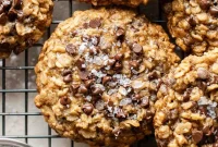 Soft Chewy Oatmeal Chocolate Chip Cookies