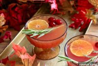 Golden Turkey Bourbon Cocktail Recipe for Thanksgiving