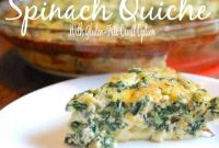 Spinach Quiche Recipe with Flaky Crust and Creamy Filling