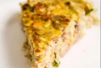 Crustless Tuna Breakfast Quiche for Meal Prep and Low-Carb