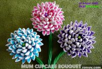 DIY Mother’s Day Cupcake Bouquet for Mum