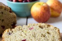 Moist Cranberry Apple Bread Recipe