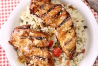 Sticky Apricot-Glazed BBQ Chicken Tenders