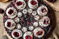 Decadent Chocolate Cherry Tart Recipe