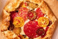 Fresh Tomato Galette Recipe with Basil