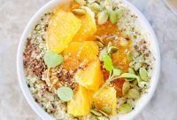 Orange Marmalade and Seed Yogurt Breakfast Bowl
