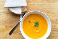 Creamy Roasted Carrot and Coconut Soup