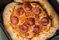Crispy Homemade Air Fryer Pizza Recipe