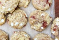 White Chocolate Strawberry Swirl Cookies Recipe