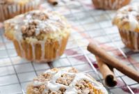 Sour Cream Coffee Cake Muffins with Cinnamon Streusel