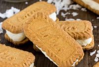 Coconut Cream-Filled Biscoff Cookies