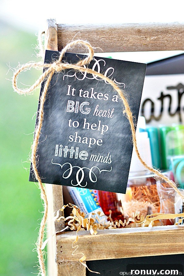 Teacher Appreciation Printable
