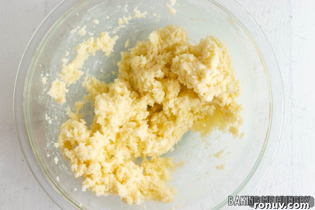 Zesty Lime Sugar Cookies with Citrus Glaze 5 creamed butter and sugar