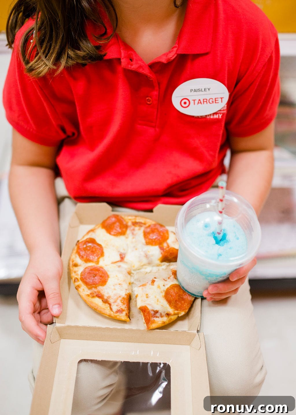 Target-Themed Birthday Party Ideas and Decor 23 pizza