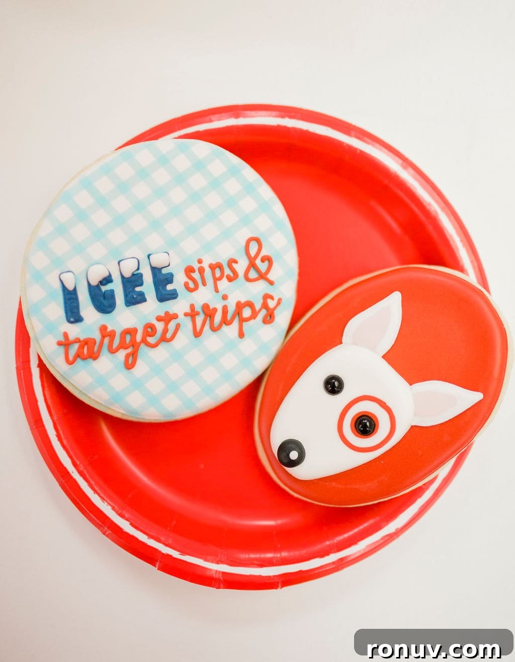 Target-Themed Birthday Party Ideas and Decor 8 target dog on cookies
