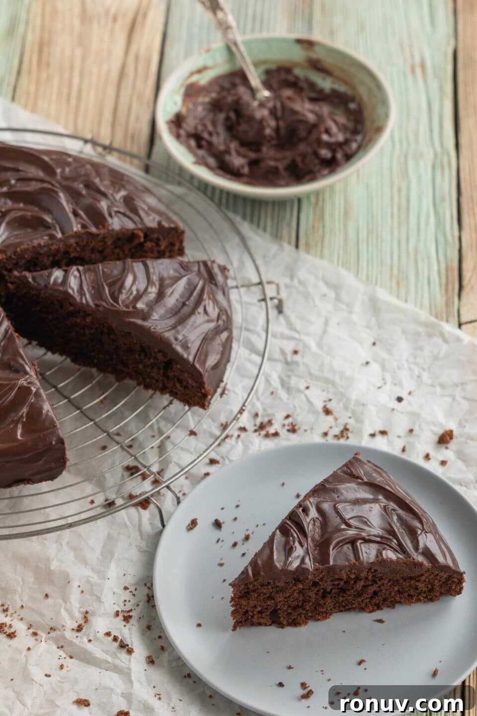 chocolatey cake recipe