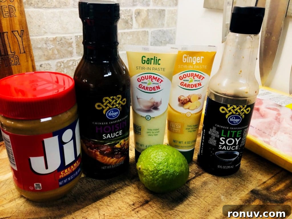 Slow Cooker Hoisin Peanut Noodles Recipe 2 Slow Cooker Hoisin Peanut Noodles