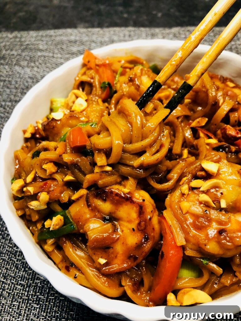 Slow Cooker Hoisin Peanut Noodles Recipe 11 Spicy Shrimp Peanut Noodles