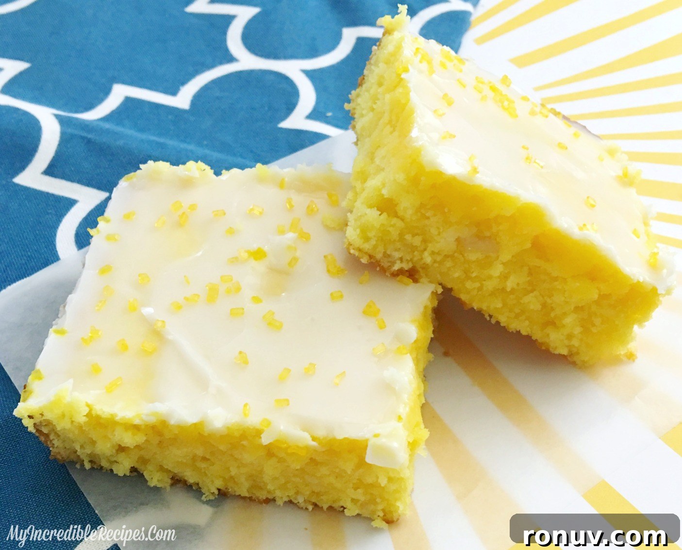 Lemon Cream Cheese Brownies Recipe with Tangy Swirl 3 Close-up of lemon cream cheese brownie