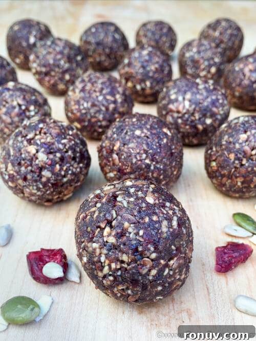 Nut-Free Chocolate Energy Balls Recipe 2 nut free chocolate energy balls