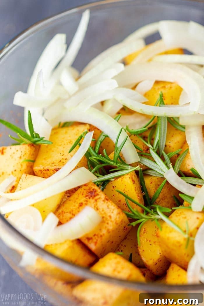Crispy Campfire Potatoes Recipe 5 Steps How to Make Campfire Potatoes - Add Onions