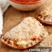 Easy Keto Pizza Pockets