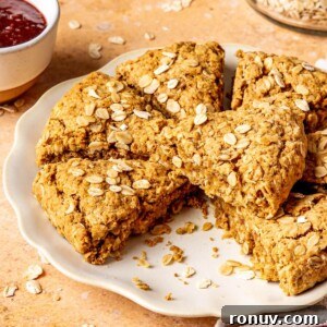 Oatmeal Scones - Olivia Adriance