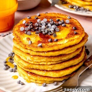 Gluten Free Fluffy Almond Flour Pancakes - Olivia Adriance