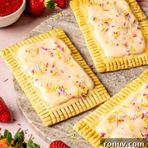 Gluten-Free Strawberry Pop Tarts - Olivia Adriance