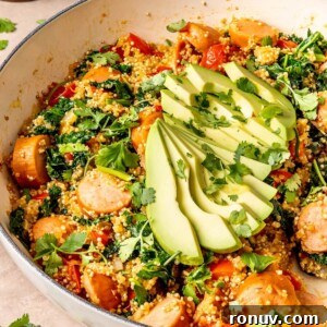 Protein Breakfast Chicken Sausage - Olivia Adriance